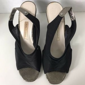 Dana Buchman Snakeskin Heel Sandal Sz 6.5